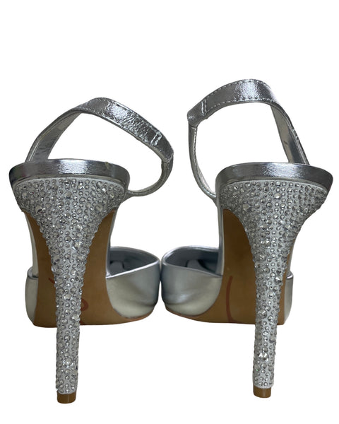 Calzado Karl Lagerfeld Pedreria Plateado-Talla 9.5