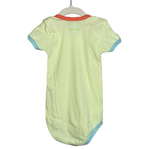 Body Petit Bateau Líneas Amarillo - Talla 36M
