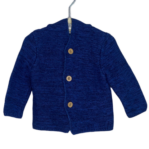 Abrigo Sprout Acanalado Azul - Talla 6M