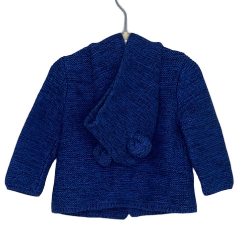 Abrigo Sprout Acanalado Azul - Talla 6M