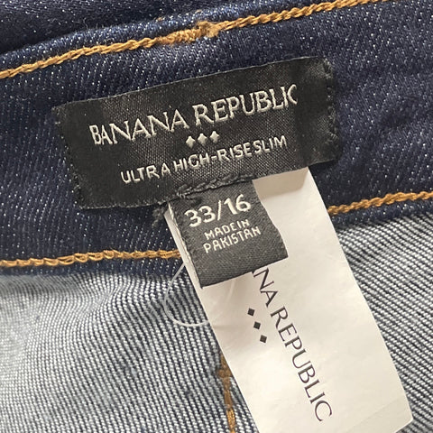 Pantalón Banana Republic Denim Azul-Talla 33