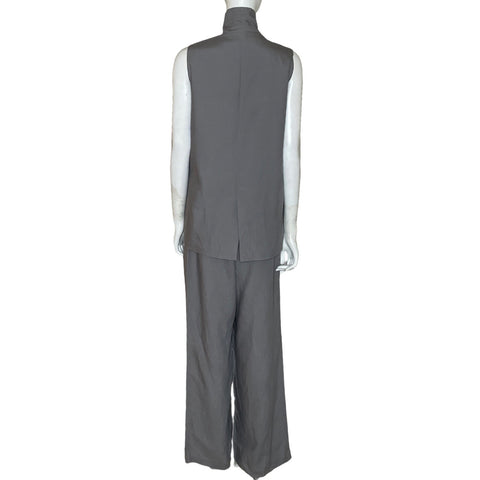 Set Zara Sin Mangas Gris-Talla XXL