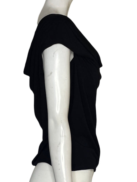 Blusa Reformation Hombros Descubiertos Fluido Negro - Talla XL