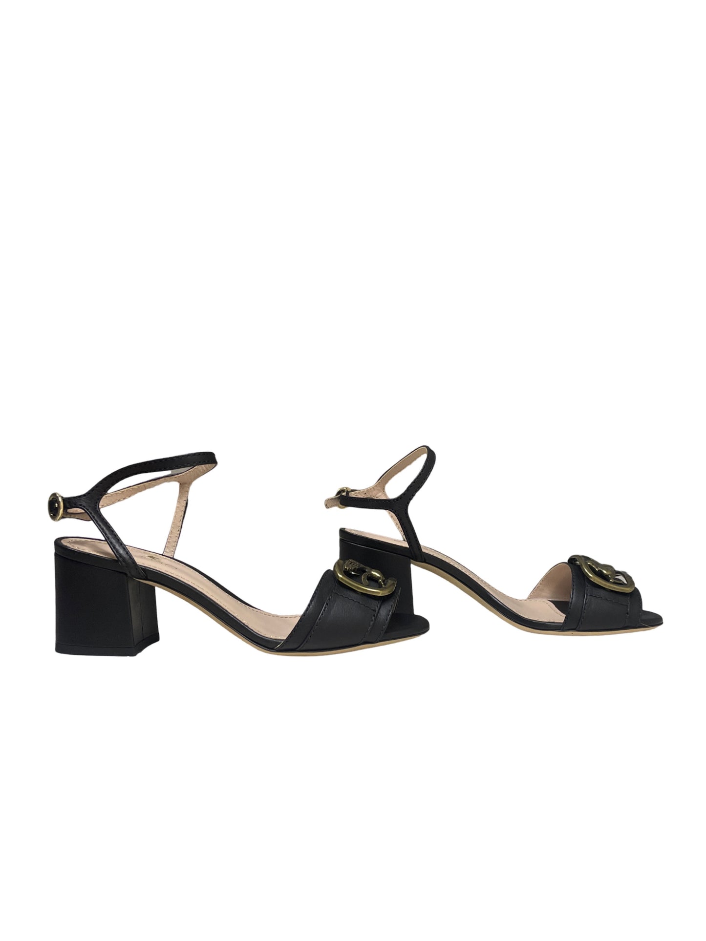 Sandalias Etro Strap Tacón Negro - Talla 37