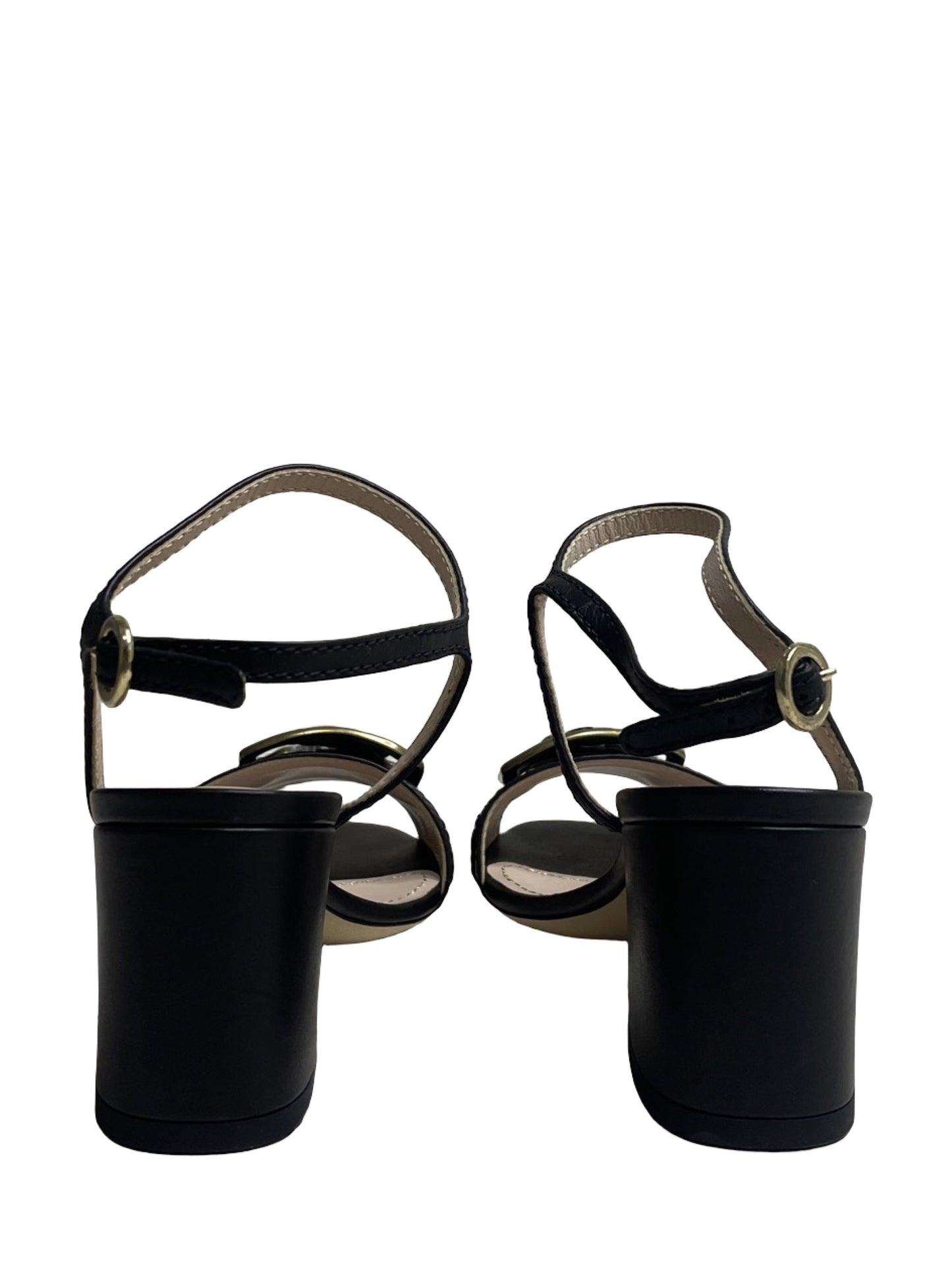 Sandalias Etro Strap Tacón Negro - Talla 37