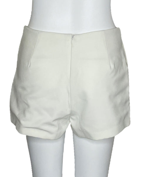 FaldaShort Tesoro TPS Asimetrica Bolsillo Blanco-Talla S