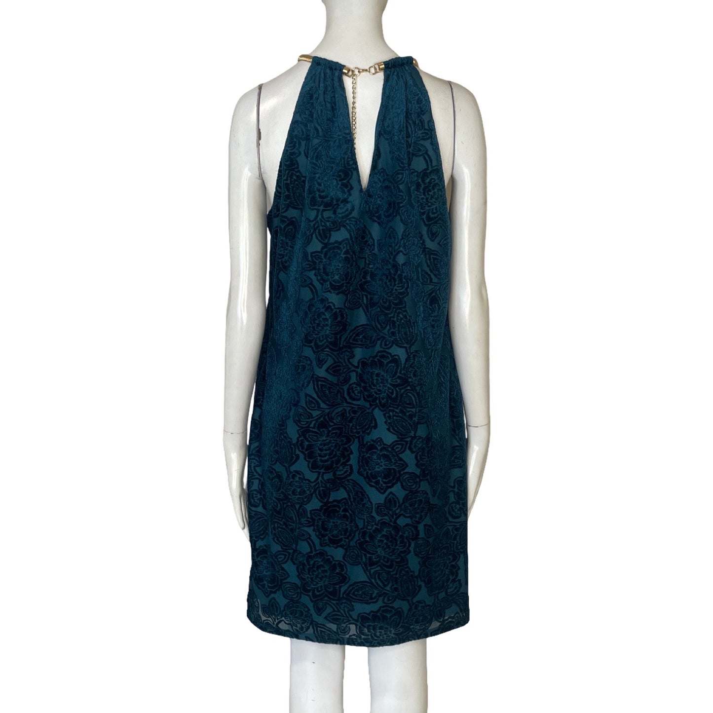 Vestido Kensie Halter Floral Verde - Talla 10