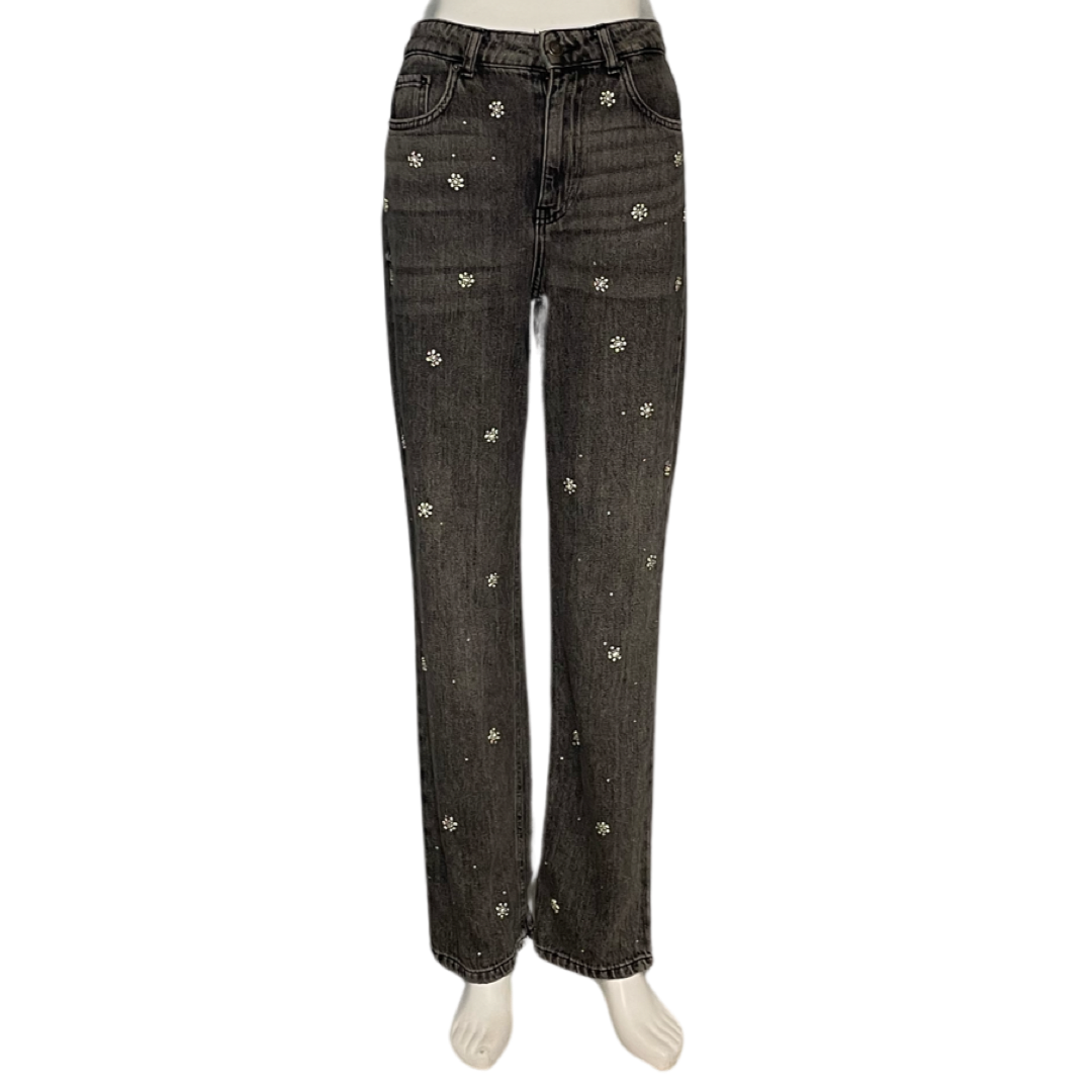 Pantalon perlas online stradivarius