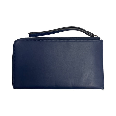 Cartera CLOE Clutch Tachas Azul - Talla S
