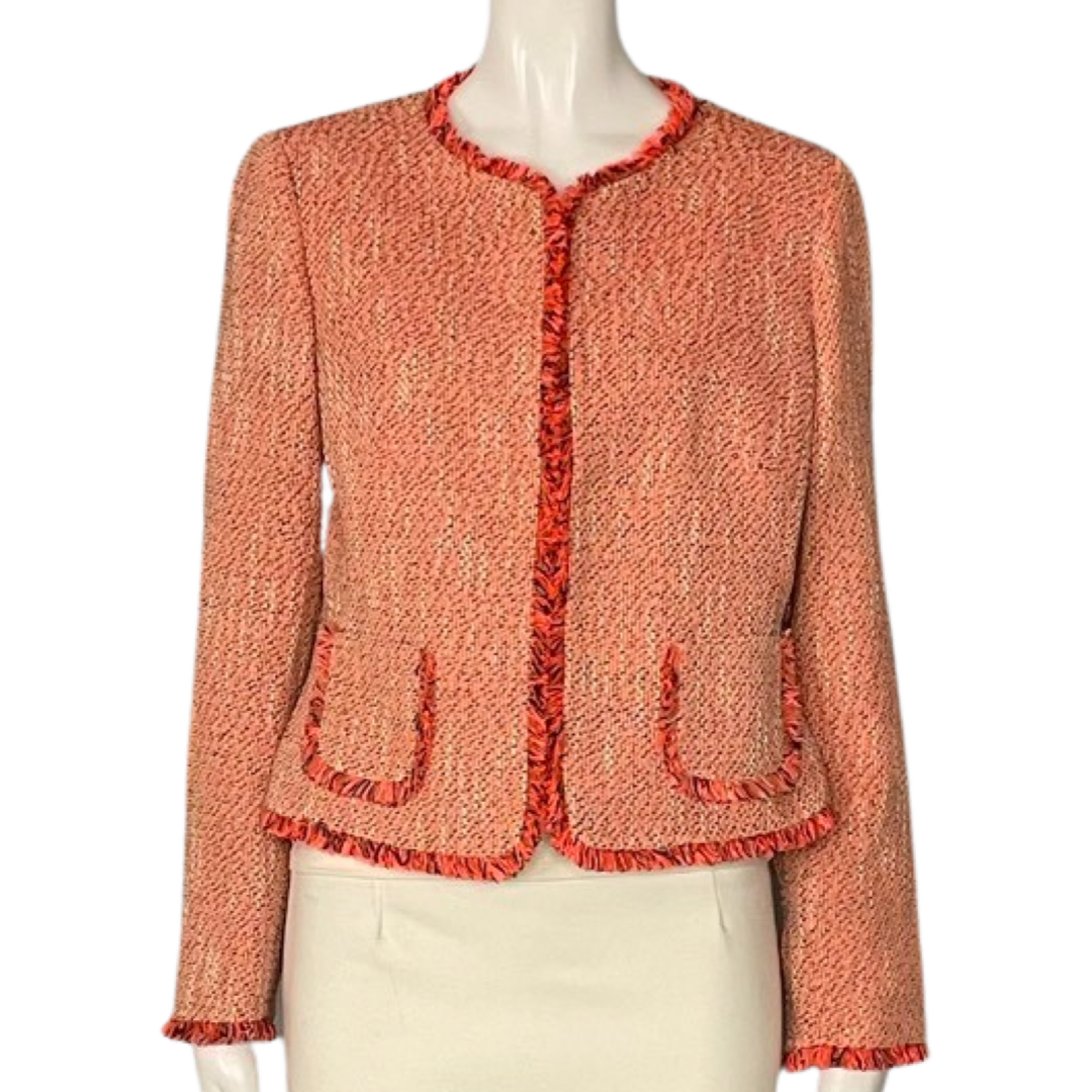 Tahari 2025 tweed jacket