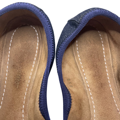 * Calzado Salvatore Ferragamo My Joy Denim Azul.