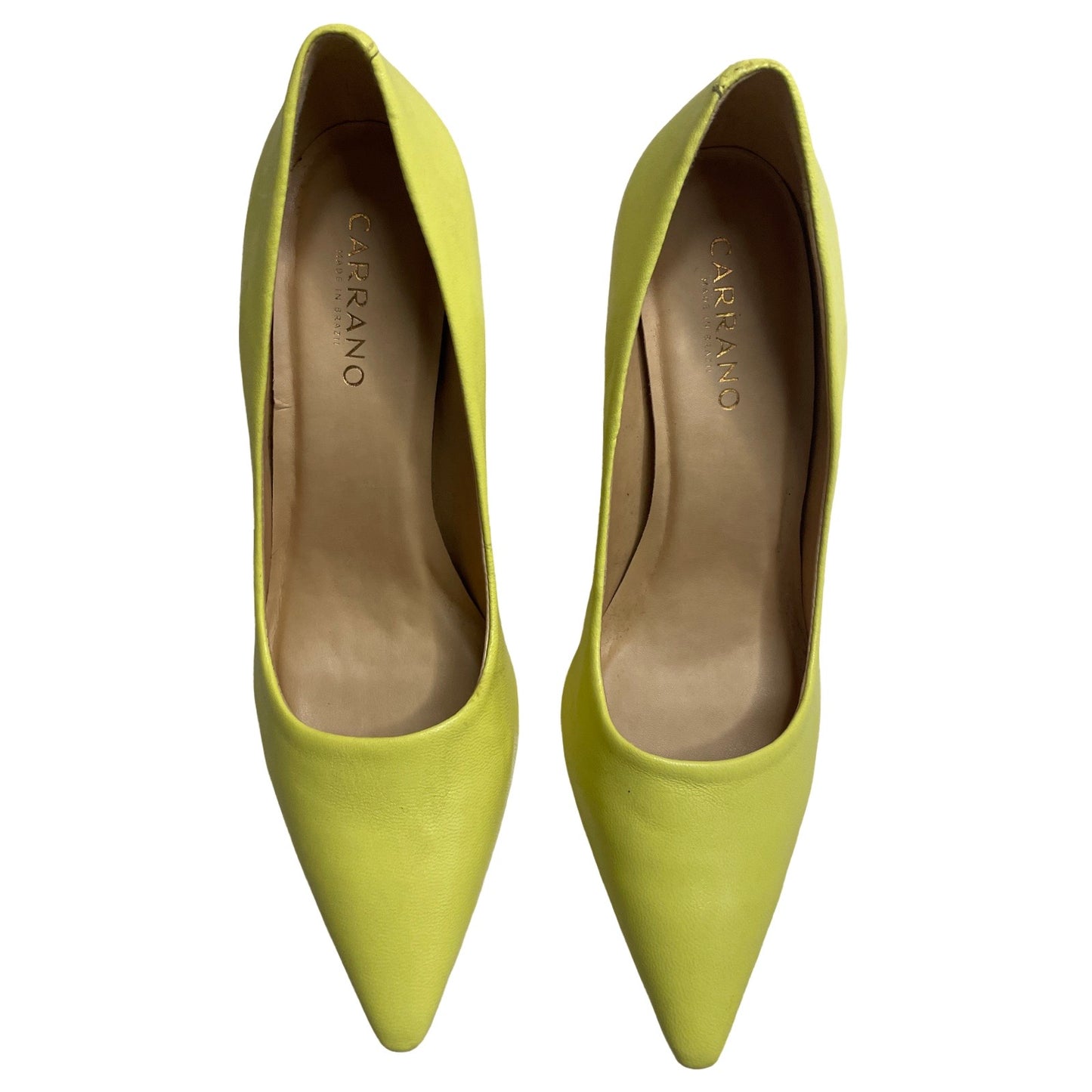 Calzado Carrano Tacon Verde -Talla 8