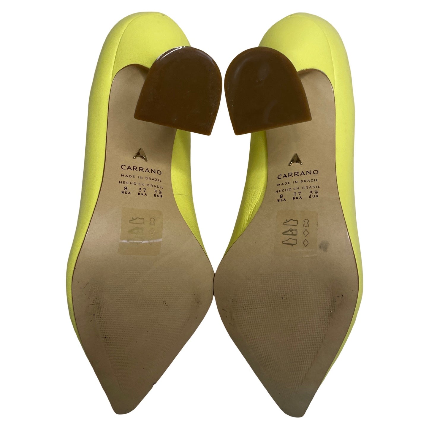 Calzado Carrano Tacon Verde -Talla 8