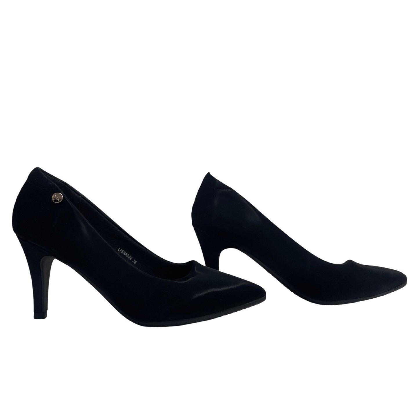 Calzado Calzaflex Tacón Negro - Talla 7