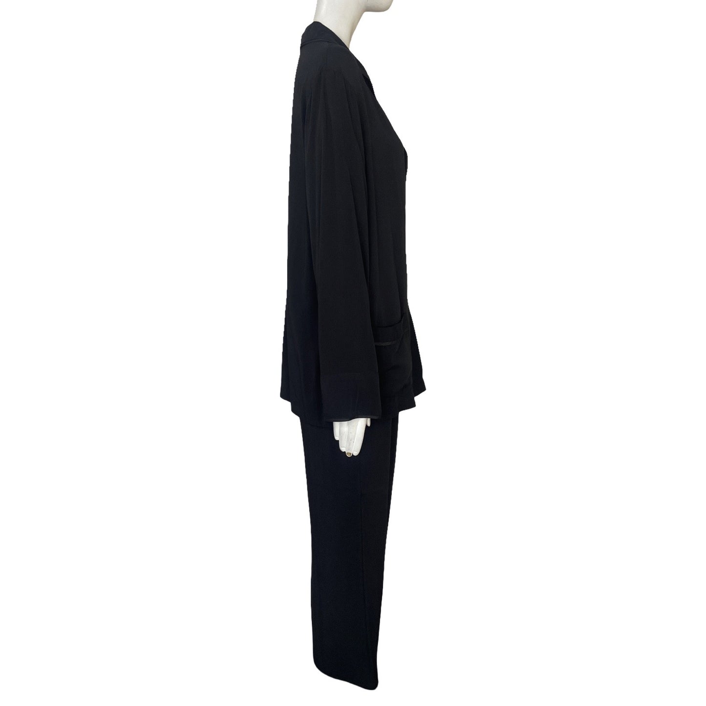 Set Sleeper Camisa + Pantalón Plumas Negro - Talla M