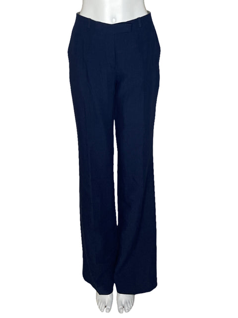 Pantalón Etro Recto Azul-Talla 44