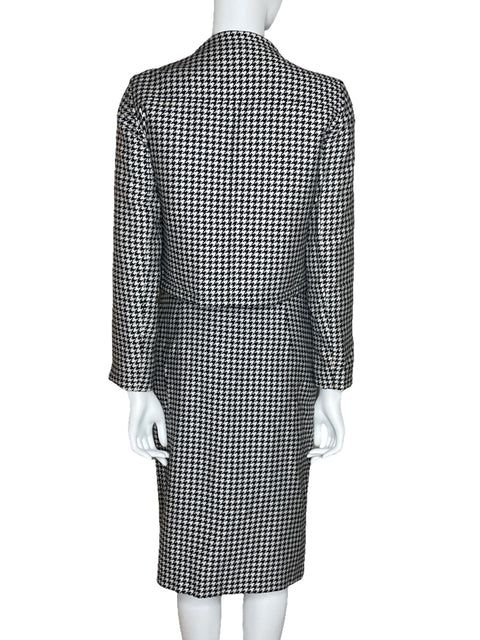 Set R.E.D Valentino Pata Gallo Blanco-Talla 44