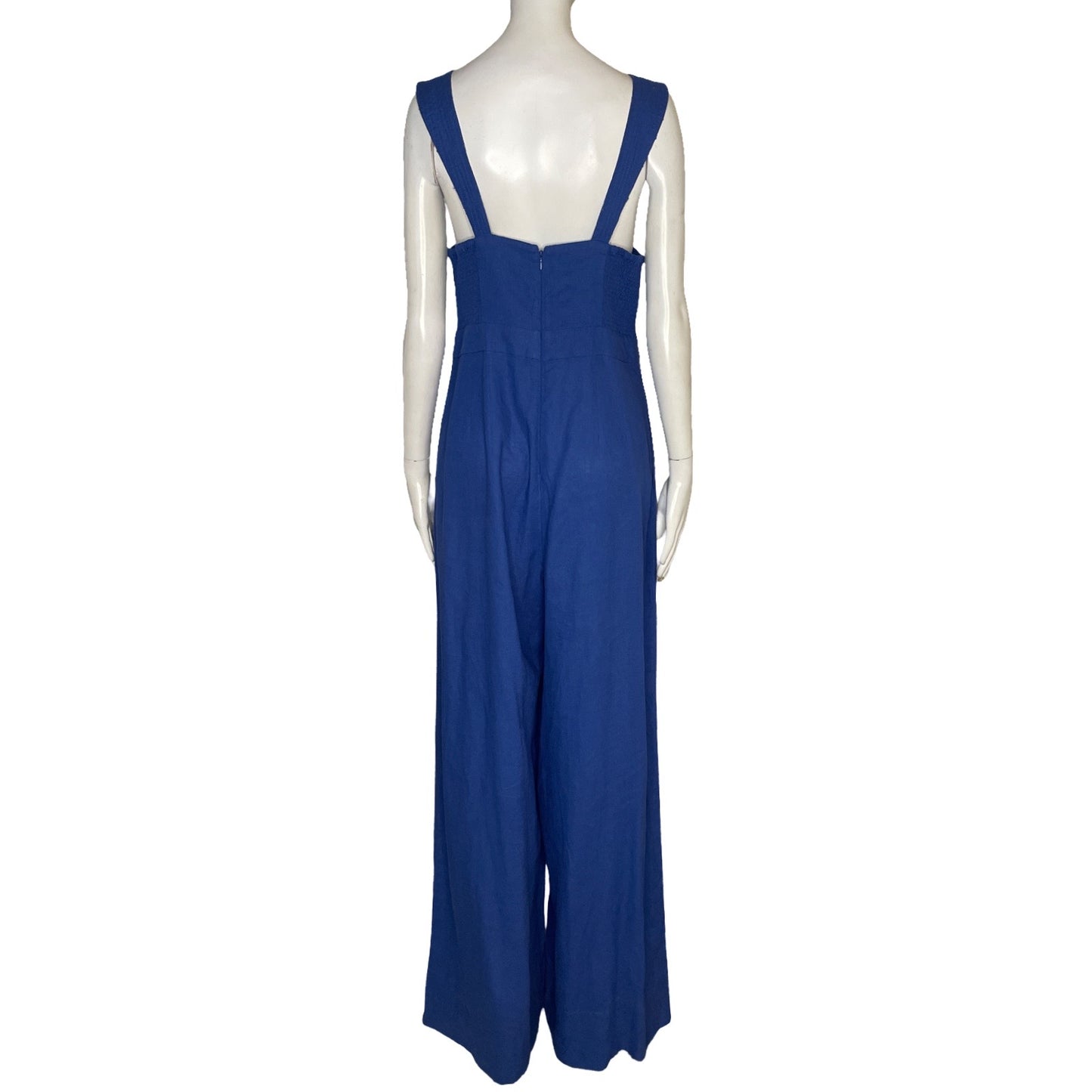 Mono Farm Rio Tiras Azul - Talla M