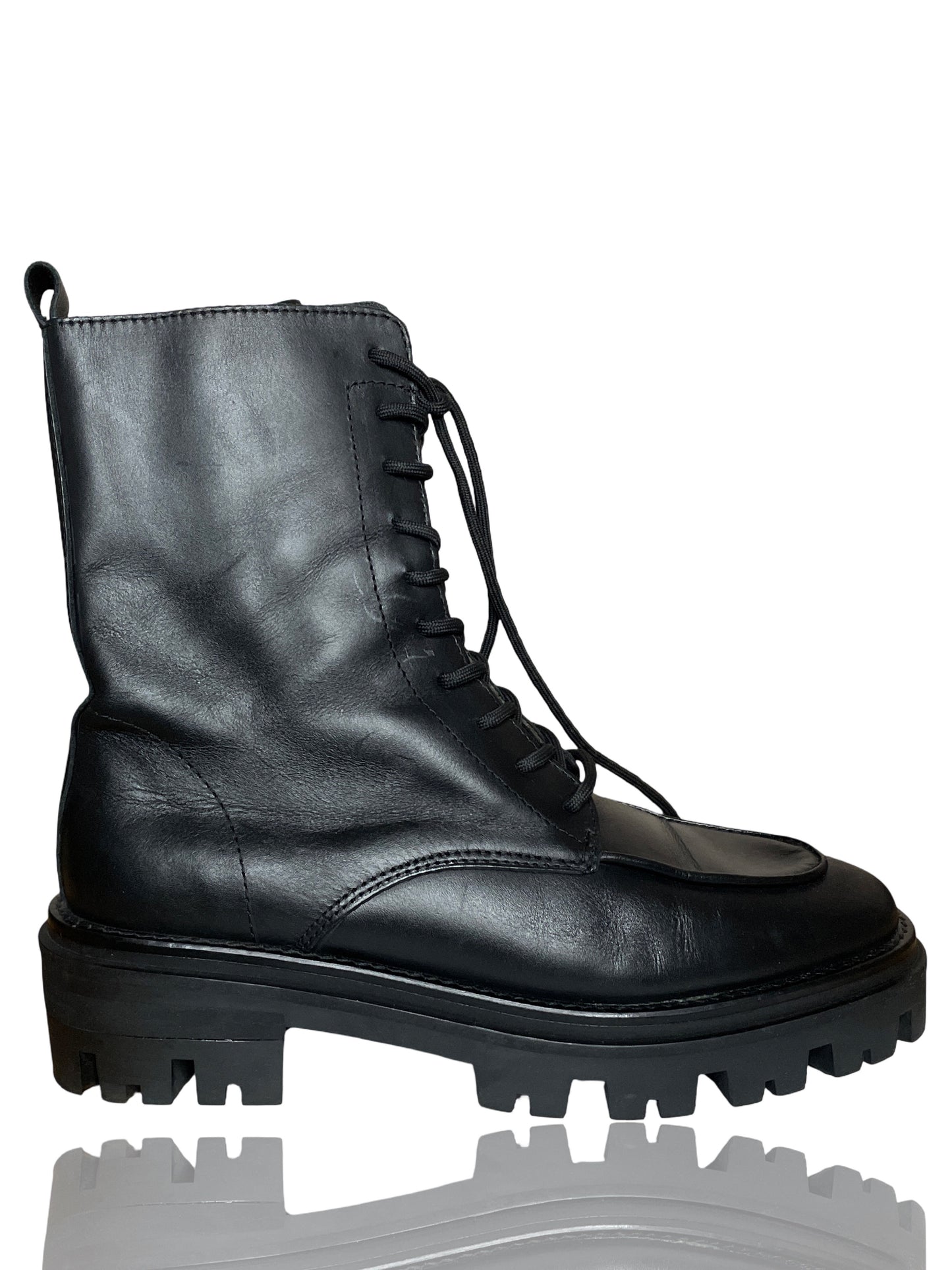 Calzado Zara Botas Negro-Talla 40