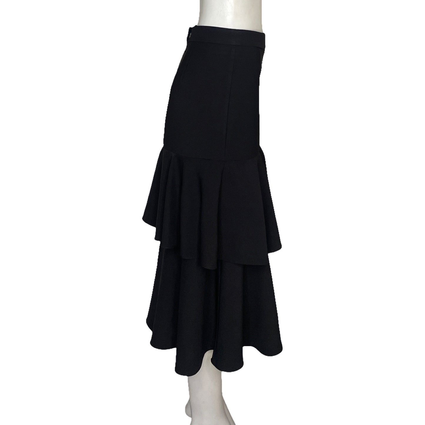 Falda Camila Vuelos Negro - Talla 4