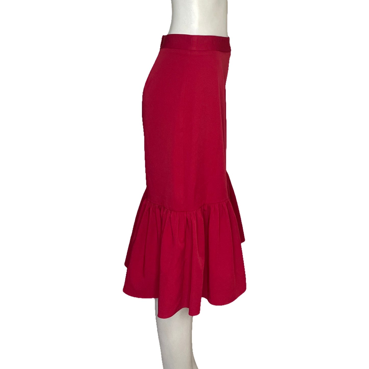 Falda Camila Vuelos Rojo - Talla 2