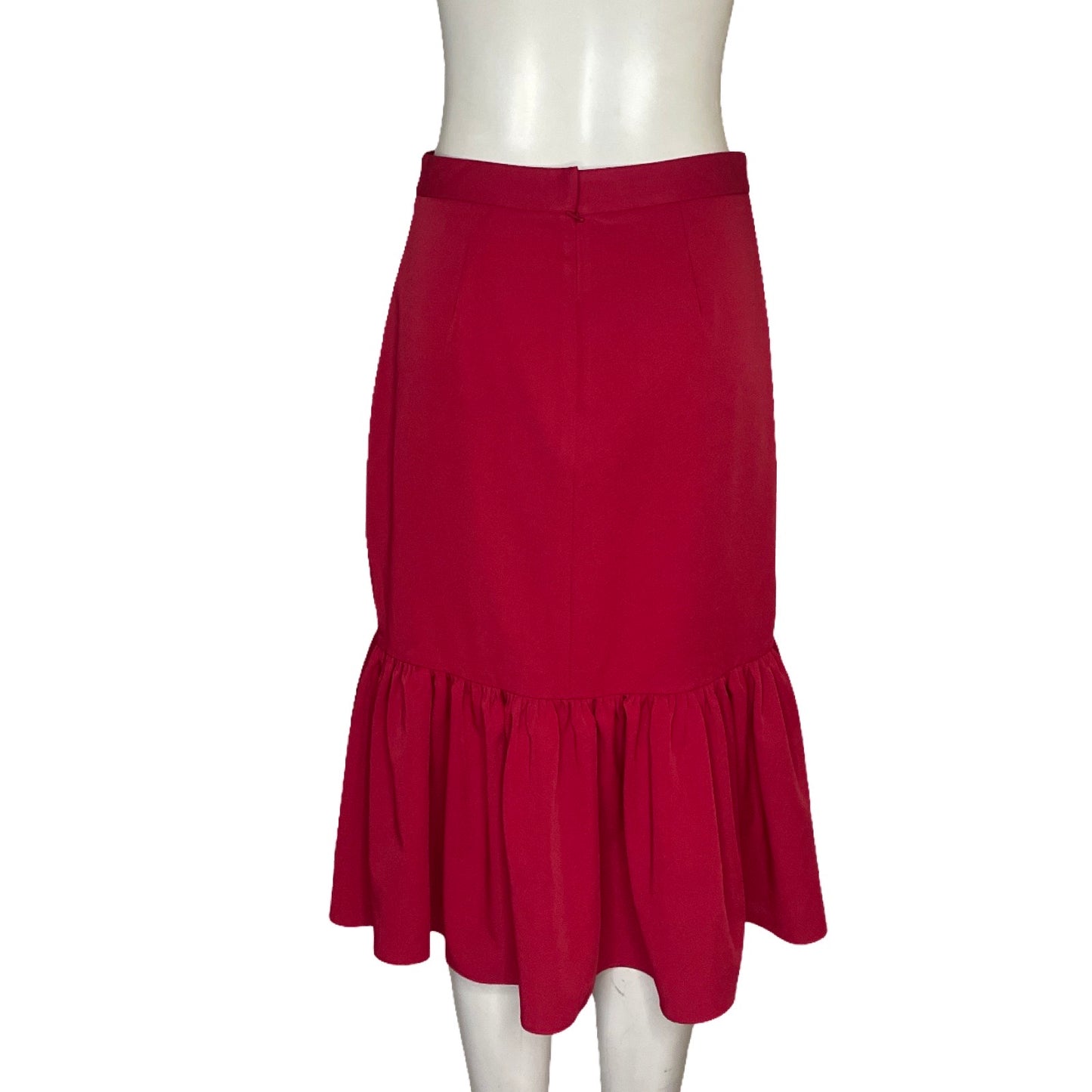 Falda Camila Vuelos Rojo - Talla 2