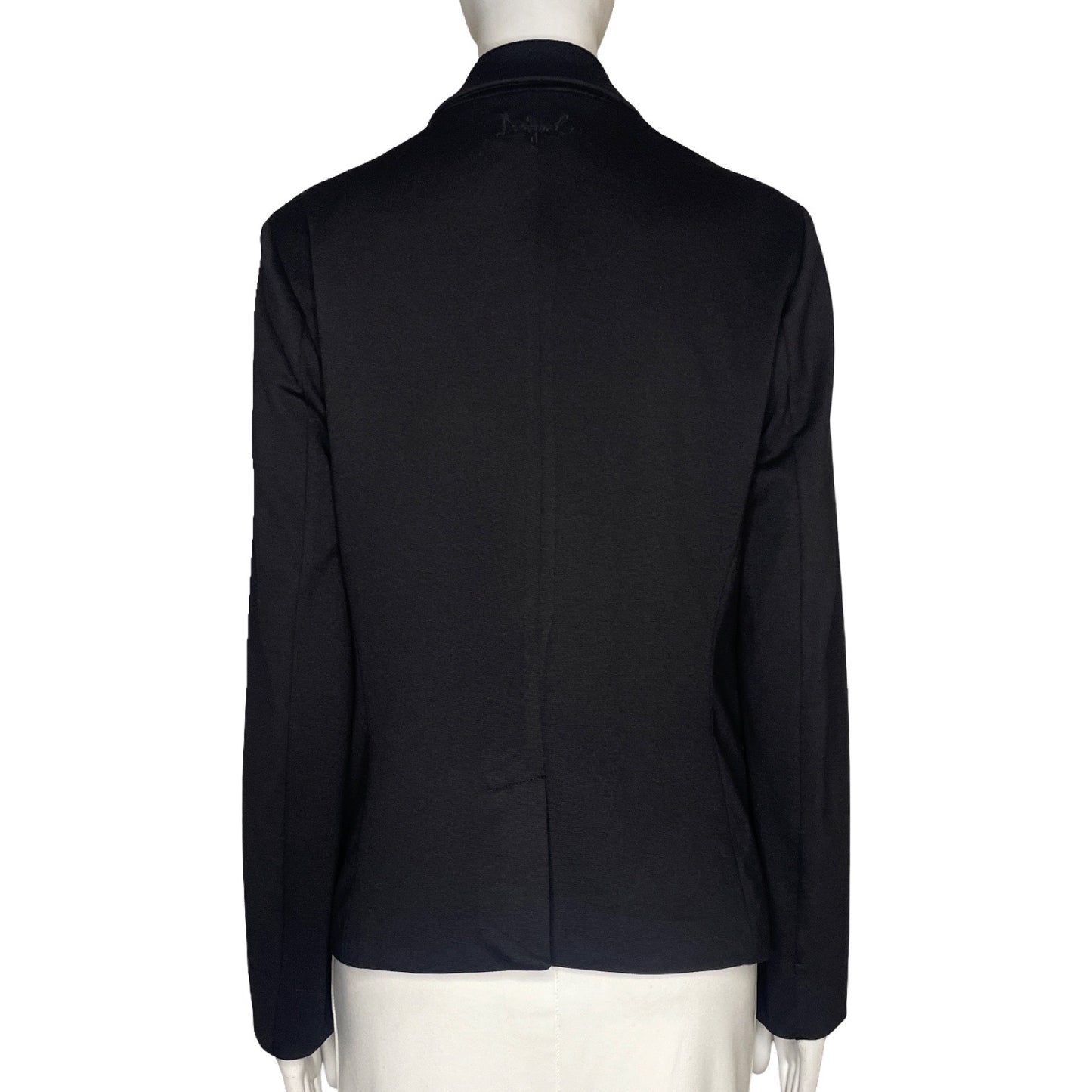 Blazer Desigual Bordados Negro - Talla 8