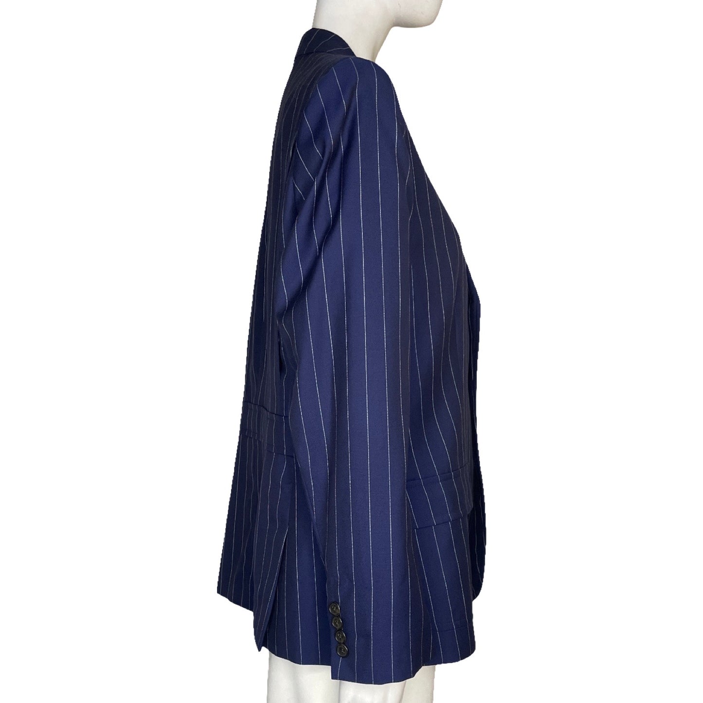 Blazer Ralph Lauren Líneas Azul - Talla 8
