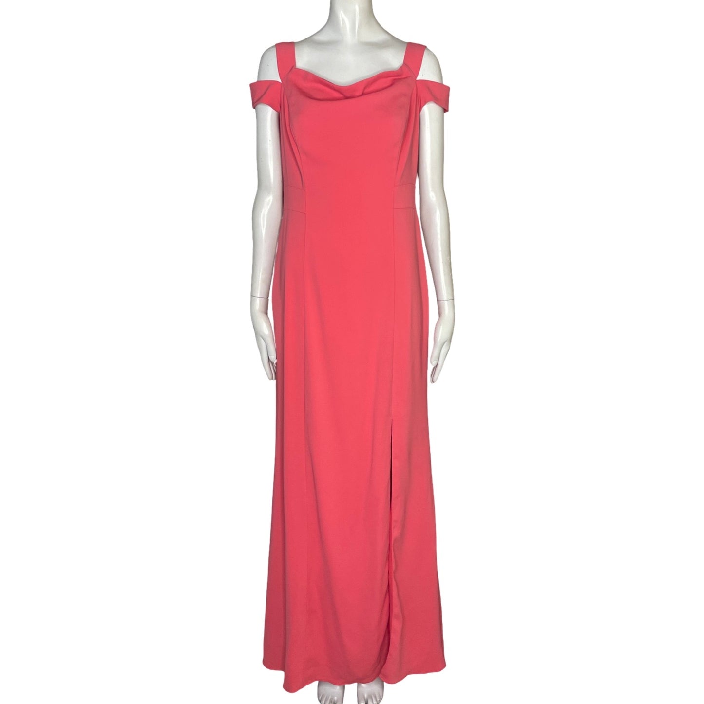 Vestido Ralph Lauren Hombros Descubiertos Rosado - Talla 8