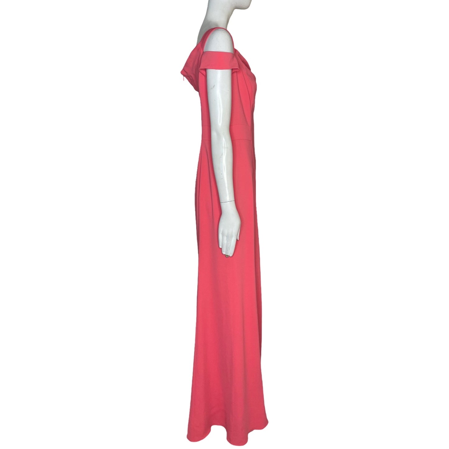 Vestido Ralph Lauren Hombros Descubiertos Rosado - Talla 8