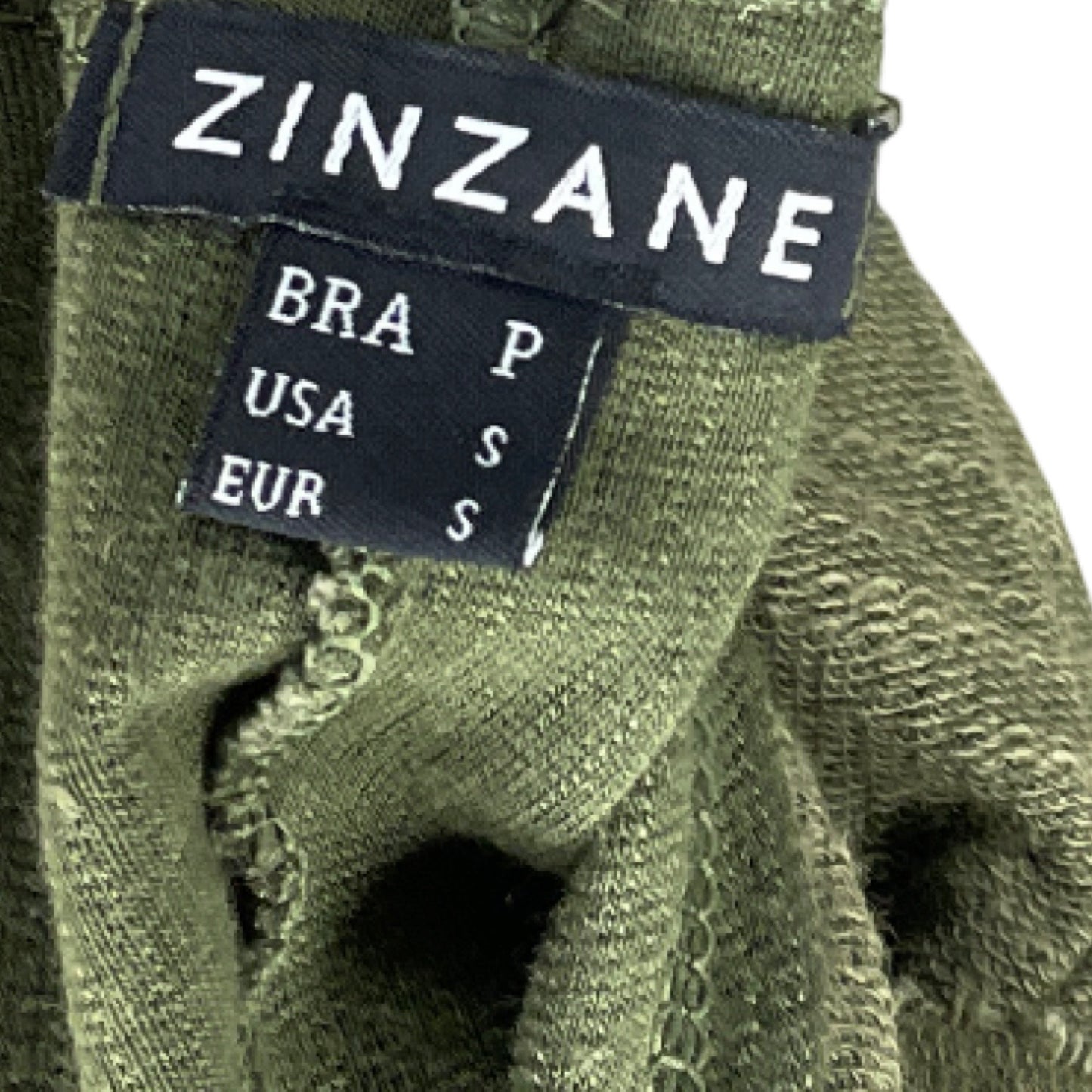 Vestido Zinzane Sin Mangas Verde - Talla S