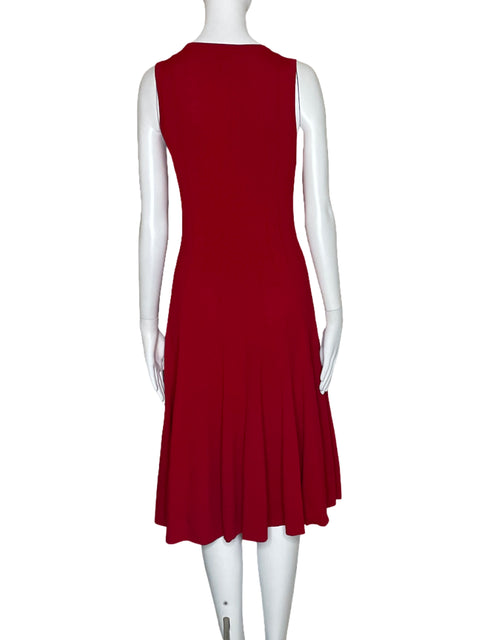 Vestido Ralph Lauren Punto Rojo-Talla S