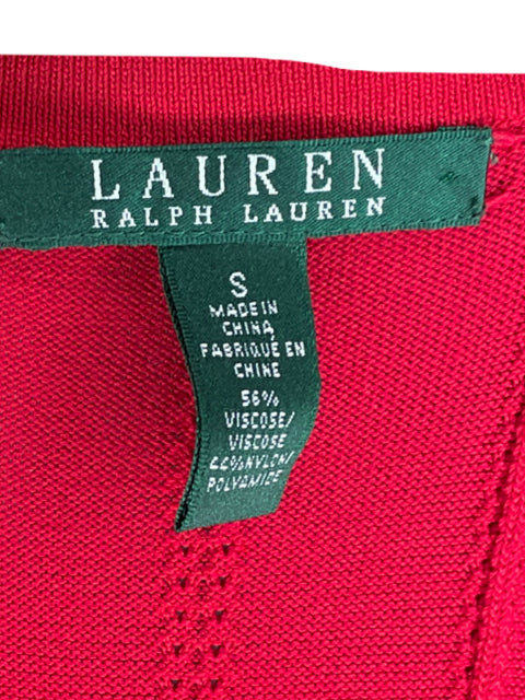 Vestido Ralph Lauren Punto Rojo-Talla S