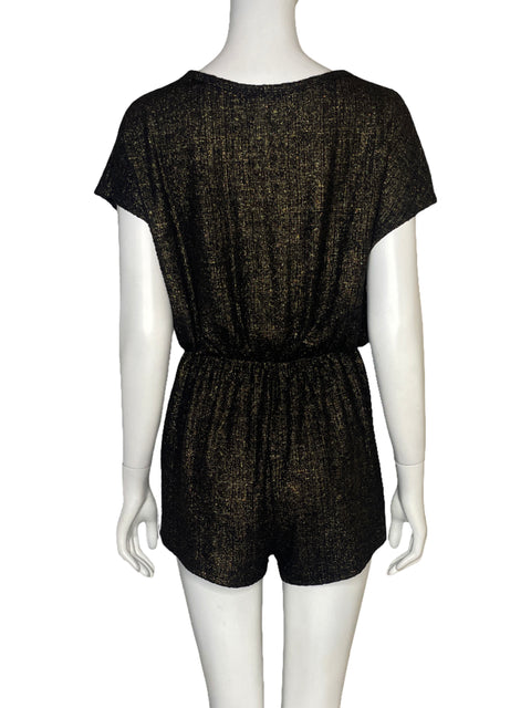 Romper Leith Brillante Negro - Talla XS