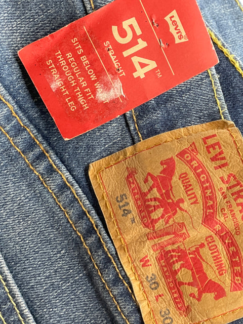 Falda Levis Denim Encaje Azul-Talla 30