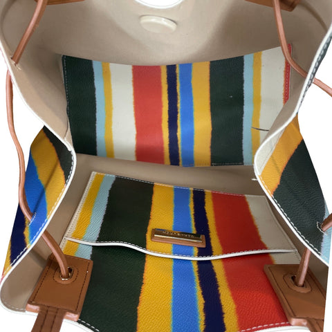* Cartera Tory Burch Kerrington Drawstring Tote-Talla M