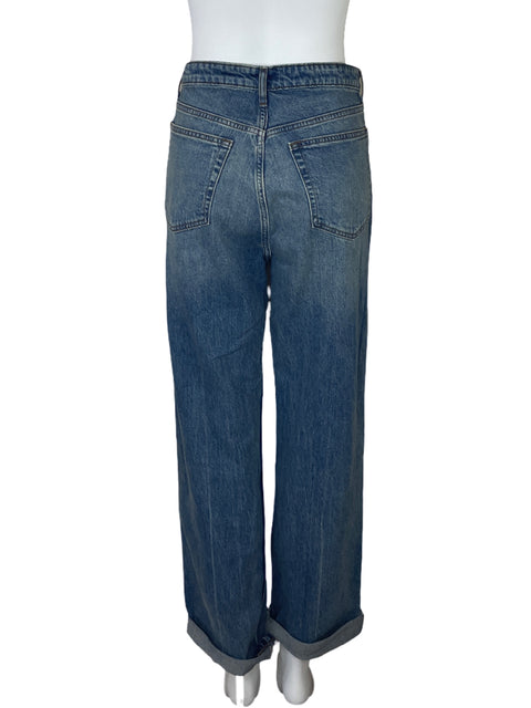 Pantalon Reformation Jeans Straight Botones-Talla 31