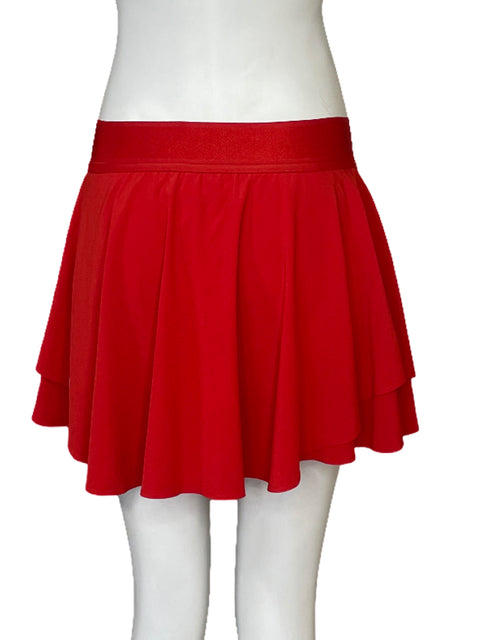 Falda Lululemon Mini Rojo - Talla 4
