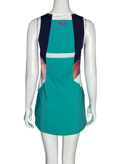 Vestido Fila Tenis Azul-Talla S