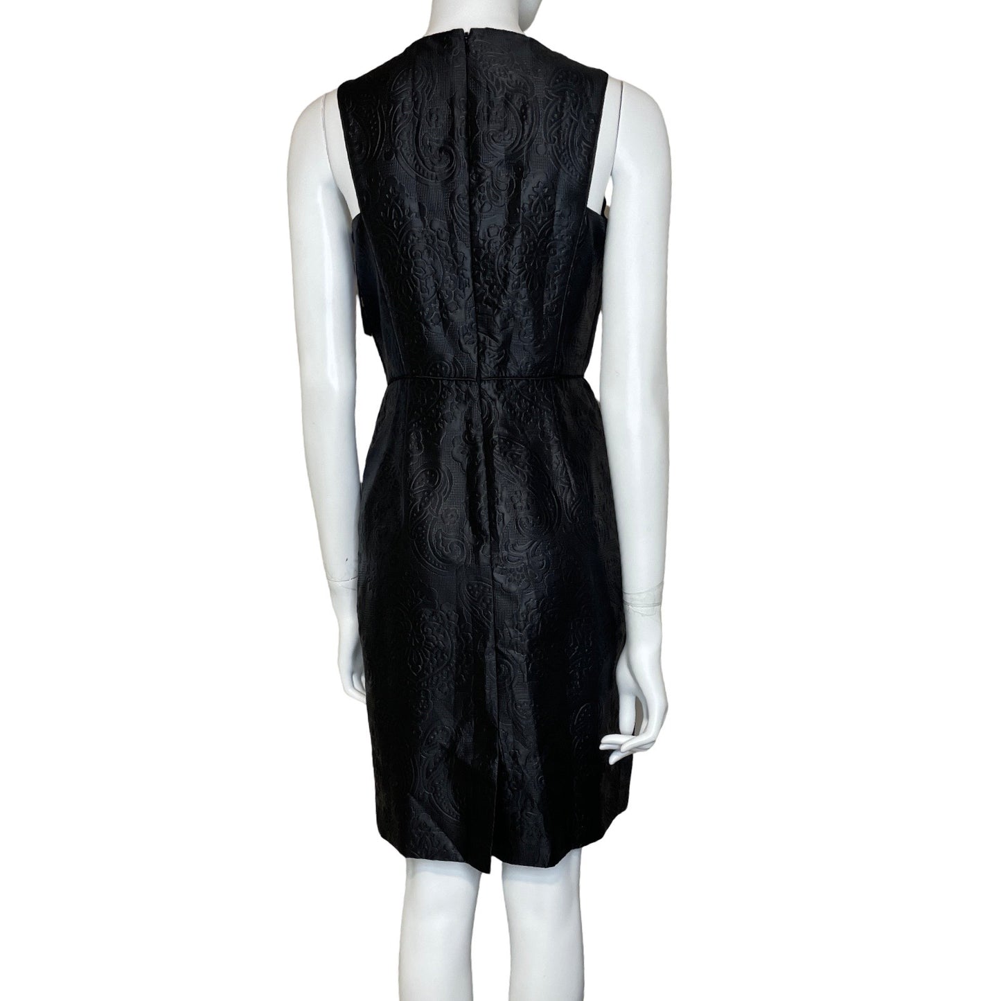 Vestido Vince Camuto Estampado Flores Negro-Talla-4
