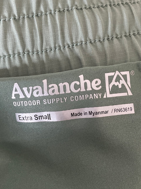 Falda Short Avalanche Bolsillos Verde-Talla XS