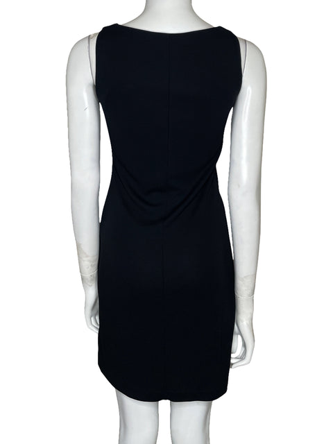 Vestido NY & CO Sin Mangas Negro-Talla XS