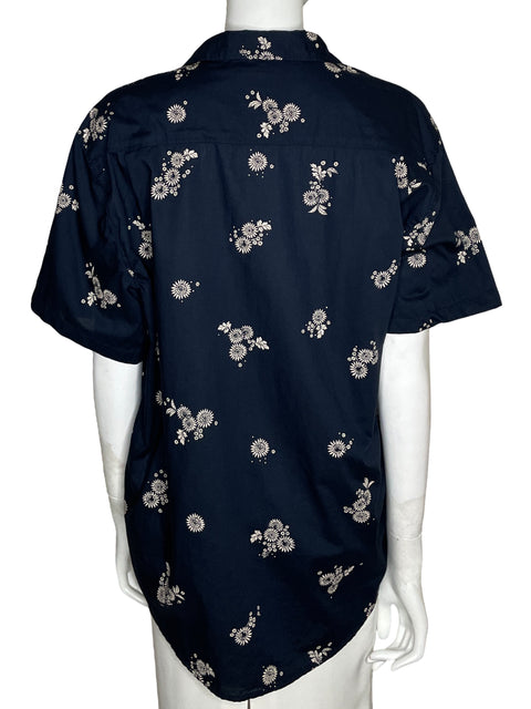 Camisa Billabong Estampada Azul-Talla L