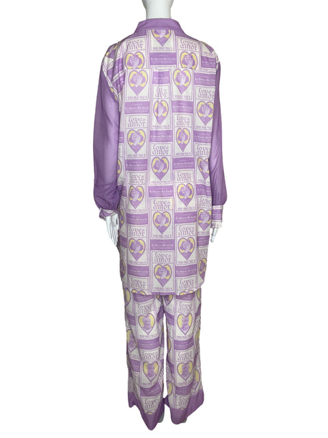 Set Mayorga Corazones Morado-Talla M