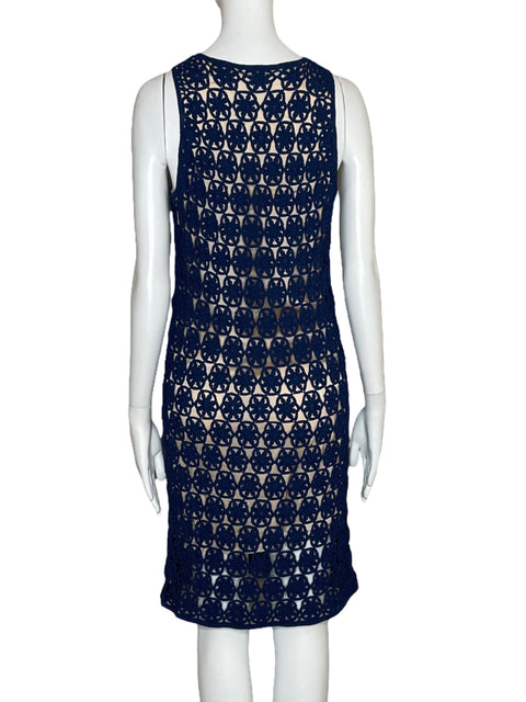 Vestido Diane Von Furstenberg Tejido Azul-Talla S