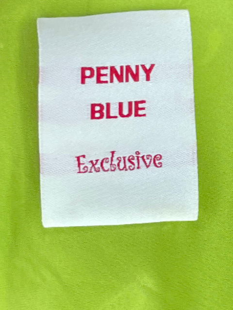 Vestido Penny Blue Exclusive Floral Verde-Talla 10