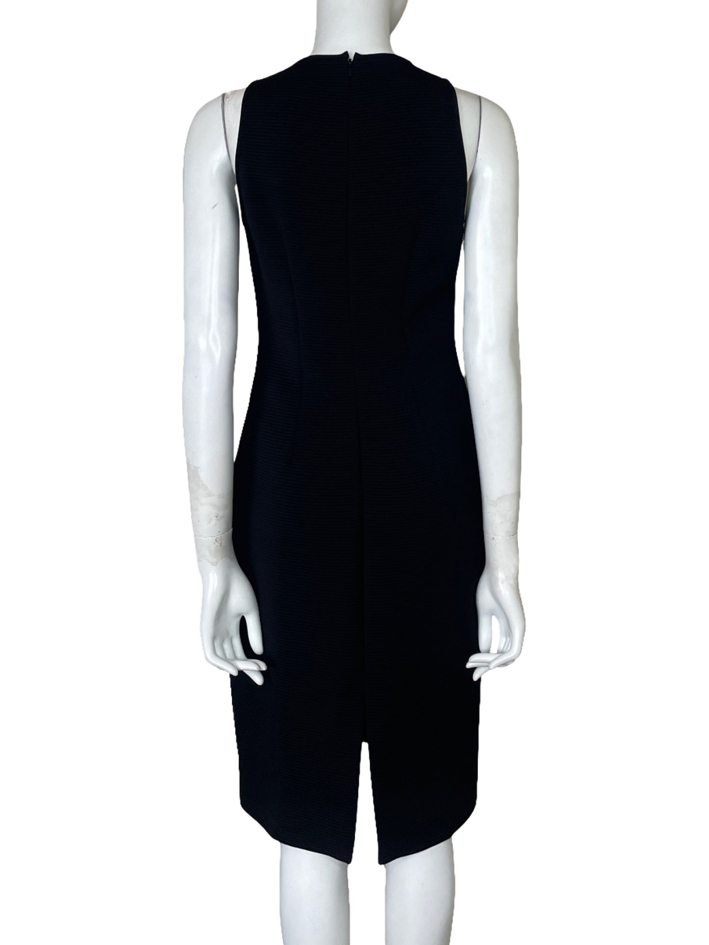 Vestido Massimo Dutti Sin Mangas Negro - Talla 8