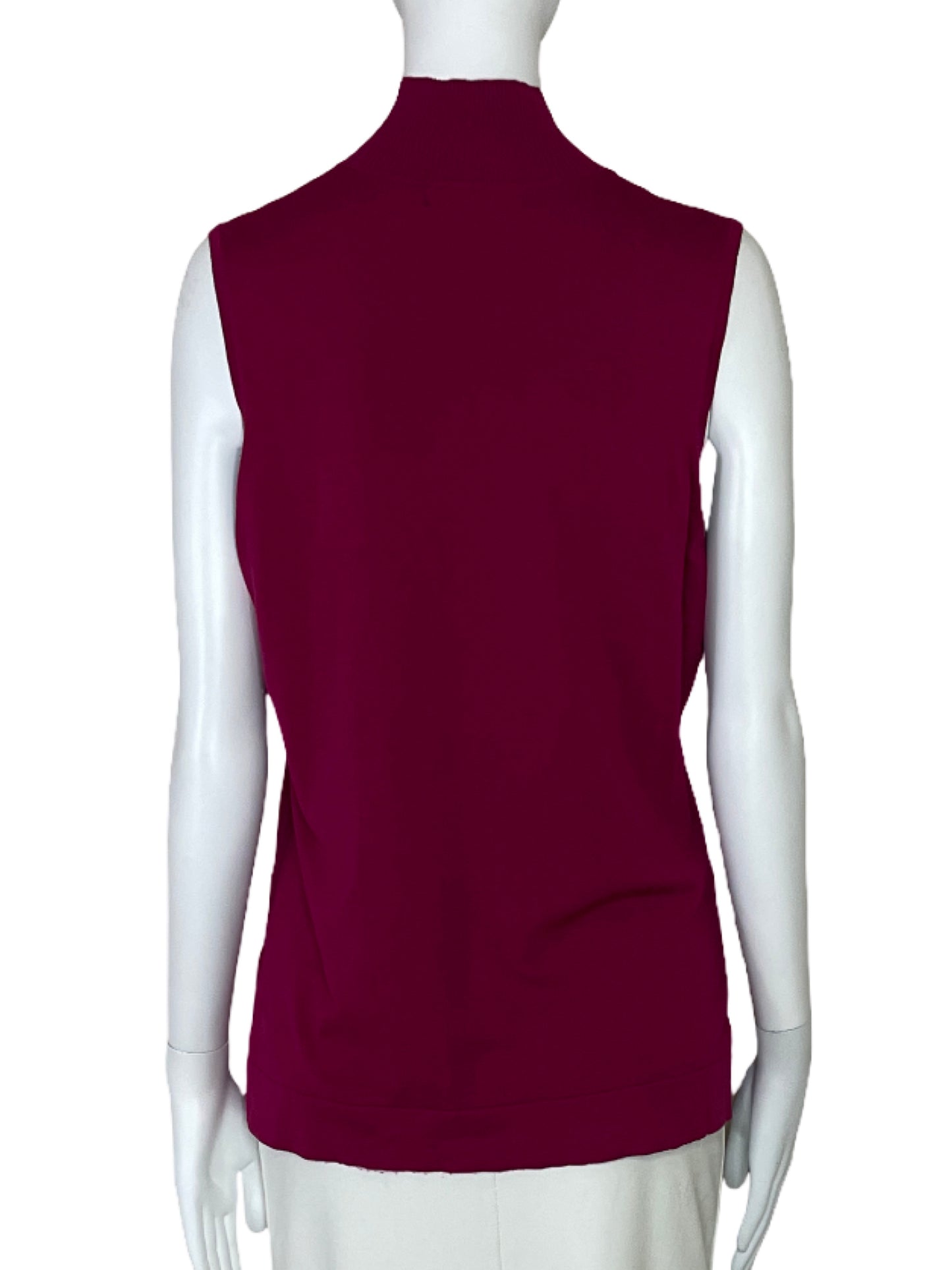 Blusa August Silk Cuello Alto Rosado-Talla XL