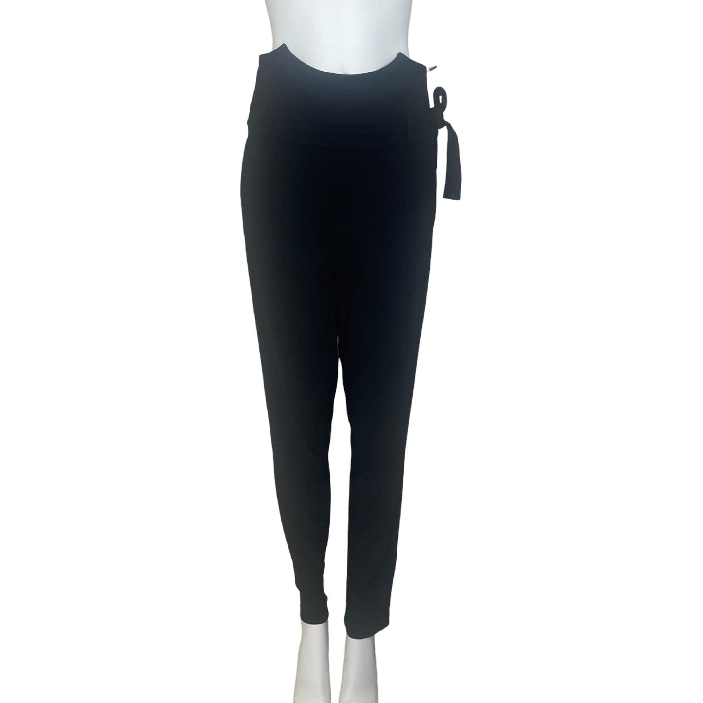 Pantalon ADRIANA FERNANDEZ Con Cinturon Negro - Talla 10