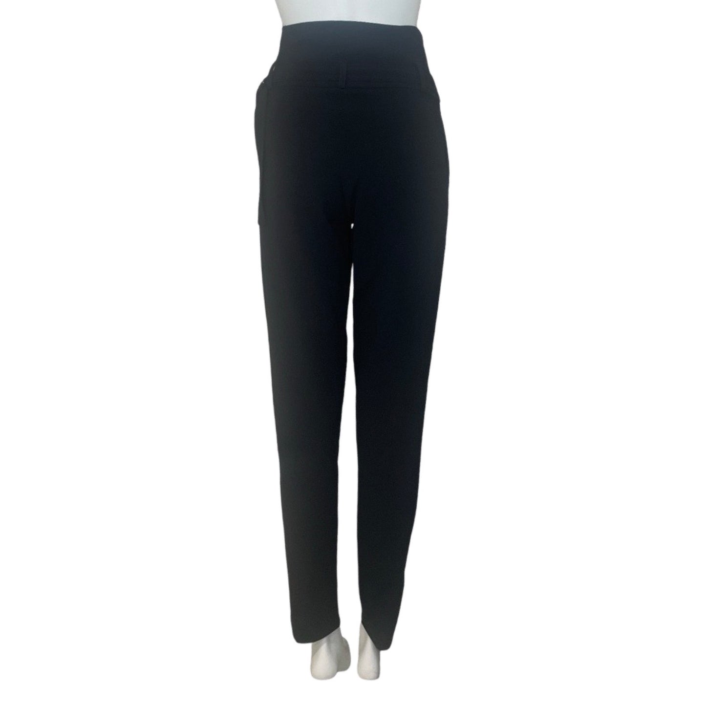 Pantalon ADRIANA FERNANDEZ Con Cinturon Negro - Talla 10
